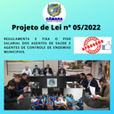 Câmara aprova Projeto de Lei que regulamenta e fixa o Piso Salarial dos Agentes Comunitários de Saúde e Agentes de Controle de Endemias deste município. Câmara aprova Projeto de Lei que regulamenta e fixa o Piso Salarial dos Agentes Comunitários de Saúde e Agentes de Controle de Endemias deste município.