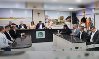 CÂMARA EMPOSSA ELEITOS E DEFINE A MESA DIRETORA PARA A LEGISLATURA 2025/2028.